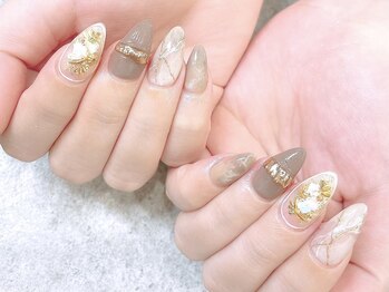 プライズアイリス アイラッシュ 池袋東口店(prize Iris eyelash)/ジェルスカ長さだしニュアンス