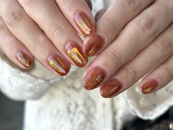 アールネイル(r.nail)/クリアオレンジ