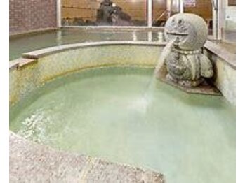 南道後温泉 ていれぎの湯/温泉　ドラえもん（女性風呂）