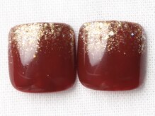 夏子ネイル アンド スクール/大人ラメグラ