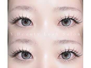ワイビューティー(Y.Beauty)の写真/【新技術&Healthy】フラットラシュ120本+まつげパーマ￥9100 ~