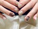 アムネイル 上野御徒町(amu nail)の写真/お仕事柄爪が伸ばせない方やショートネイル派に