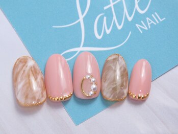 ラテネイル(Latte Nail)/大人マーブルジェル