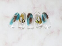 ティーエヌ 名古屋矢場町店/トレンドネイル￥5980