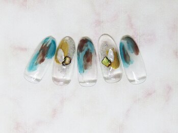 ティーエヌ 名古屋矢場町店/トレンドネイル¥5980