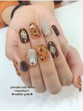 プライベート ネイルサロン マーマ(murmur)/レオパード柄ネイル