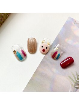 ルシエル(LeCiel)/クリスマスネイル