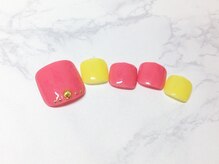 パラジェル登録サロン バランス シンプルネイル&アイラッシュ 新田東店(balance)/2色カラー