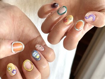 アンドココ 下北沢店(And & coco.)/ぷくぷくネイル☆