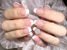ジェル◆フレンチネイル