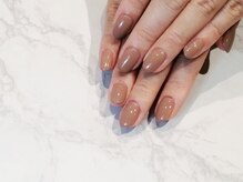 ルームヘアネイル 曙橋店(Room hair nail)/ブラウンワンカラー