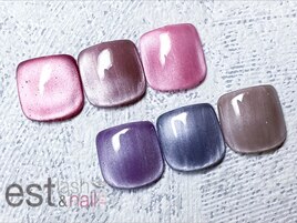 フットシルキーマグネットネイル
