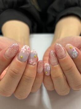 ウズ 和歌山店(UZU)/桜ネイル