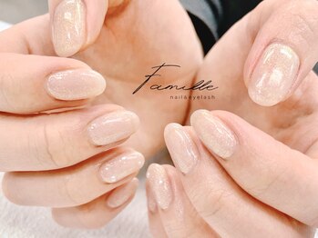 ファミーユ 新宿西口店(Famille)の写真/平日限定！オフ無料☆ワンカラー¥3980/トレンド感たっぷり☆マグネットネイルワンカラー¥5980*カラーも豊富