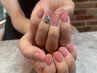 立体ビジューコース（外れにくいよう設計されたストーンアート）　￥6900
