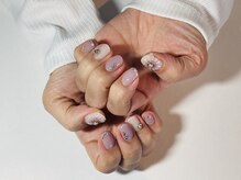 ネイルサロン リップ(Rip)/ぷっくりお花ネイル