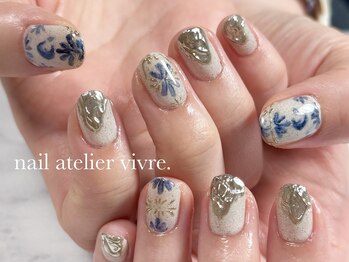 手描き/ニュアンス/インク