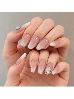 nail.S東花園店 ワンカラー/パラジェルネイル/マグネット/フィルイン/長さだし/フット/ベイビーブーマー/自爪風ネイル