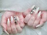 チップ長さだし込み◆グラデーション＋2本やり放題 ￥9290