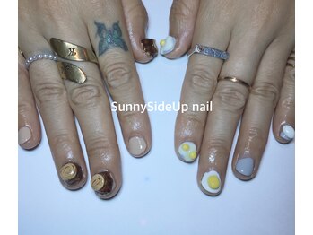 サニーサイドアップ ネイル(Sunny SideUp nail)/秋のpicnic nail