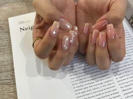 ハートホロネイル