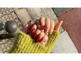 ハートホロネイル