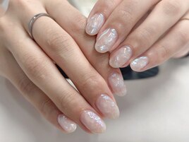 持ち込みオーロラネイル