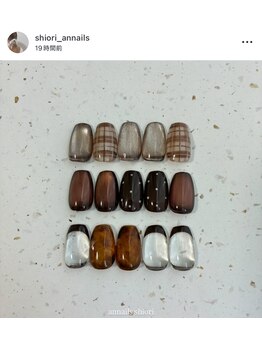 アンネイルズ(annails)/shiori限定 sample art