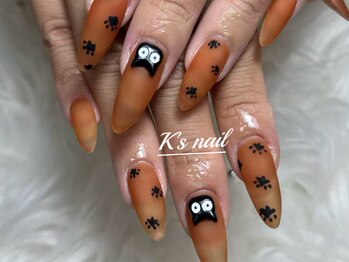 ケイズネイル 八王子(K's Nail Salon)/ねこ脚のアートデザイン