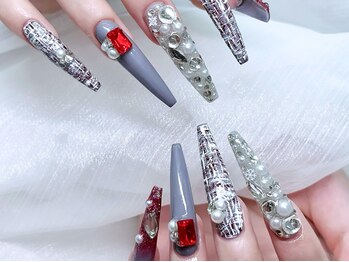 ルビーネイル 太閤通駅店(RUBY NAIL)/冬ネイル　冬デザインネイル