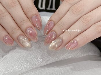 もやもやニュアンスネイル