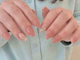 花ネイル　パラジェル