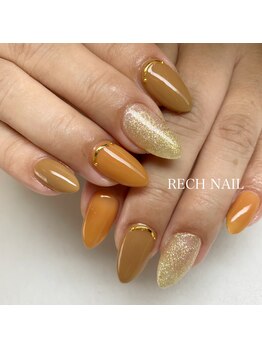 レッシュネイル サロンアンドスクール(RECH NAIL salon&school)/シンプルワンカラー