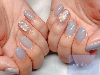 モチミィ(mochimy.)/*くすみ透けブルー*