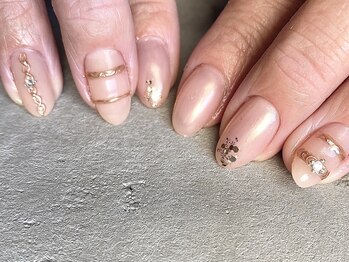 アロナ ネイルサロン アンド スクール(alona)/トレンドのリングネイル☆