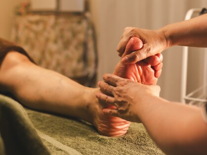 くつろぎの写真