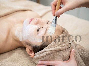 マルコ(marco)の写真/【口コミ高評価★】幹細胞「リアボーテ」でお肌の悩みを根本改善！丁寧に毛穴洗浄を行うので浸透力が違う◎