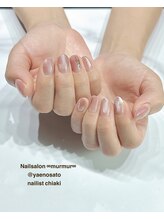 マーマ 八戸ノ里店(murmur)/大人ニュアンスネイル