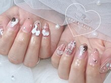 アネラ ネイルズ(Anela_nails)/2月キャンペーンデザイン
