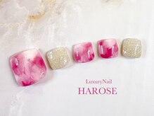 ラグジュアリーネイル ハローズ(HAROSE)/フットマンスリージェルコース