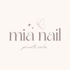 ミアネイル(mia nail)のお店ロゴ