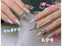 長さだしで可愛いの可能性が広がる！自由に自分らしくネイル♪