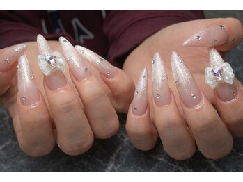 クラッシーネイル ビューティー(classy nail beauty)/リボンネイル