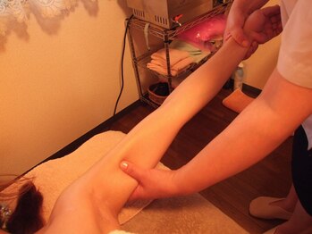 ピアチェーレ Piacere/腕のリンパトリートメント