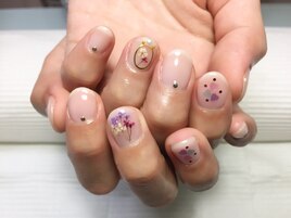 春のおでかけnail