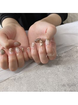 プチナノ(petitnano)/ニュアンスorフレンチネイル