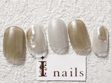アイネイルズ 梅田店(I nails)/ベージュニュアンス￥7200