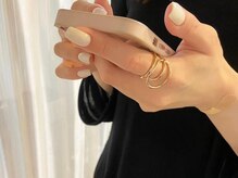 アイネイルズ 梅田店(I nails)/ホワイトワンカラー¥6500