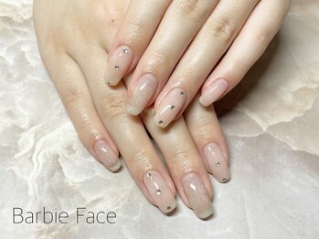 バービーフェイス 恵比寿(Barbie Face)/シンプルネイル