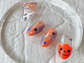 ハロウィンネイル
